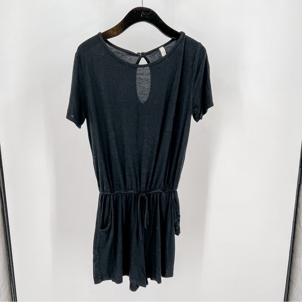 Flamingo Urban black romper
